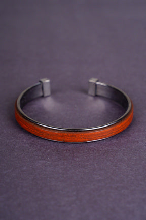 Silver Plated Leather Detailed Bracelet