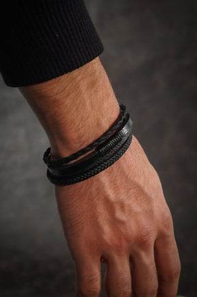 Costa Genuine Leather Bracelet