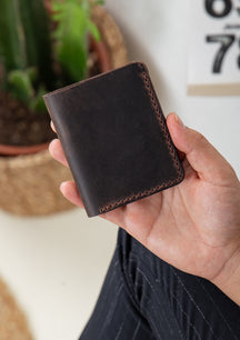 Carlos Genuine Leather Handmade Wallet Card Holder