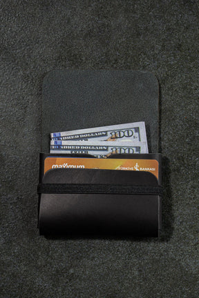 Niki Leather Star Unisex Wallet Card Holder