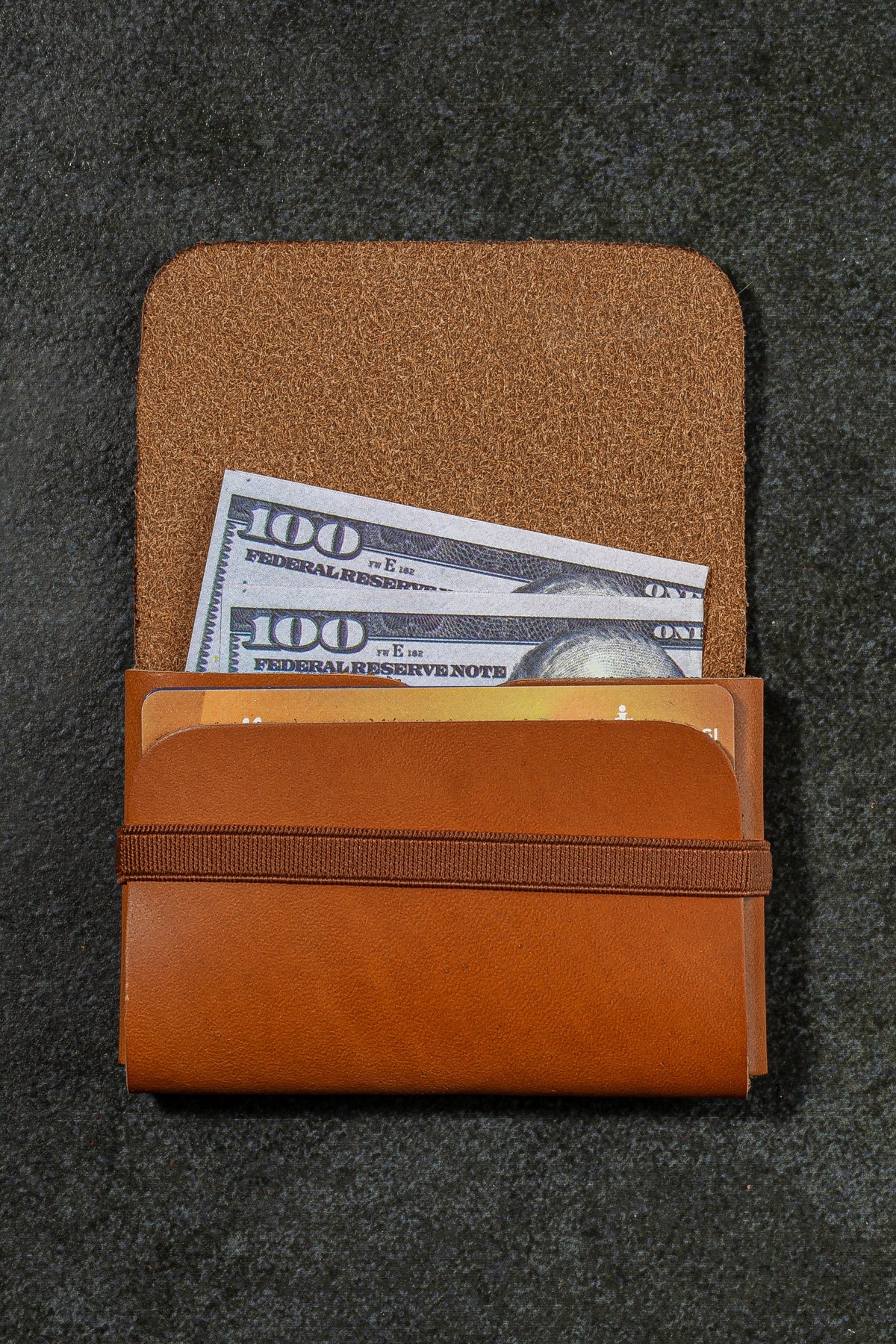 Niki Leather Star Unisex Wallet Card Holder