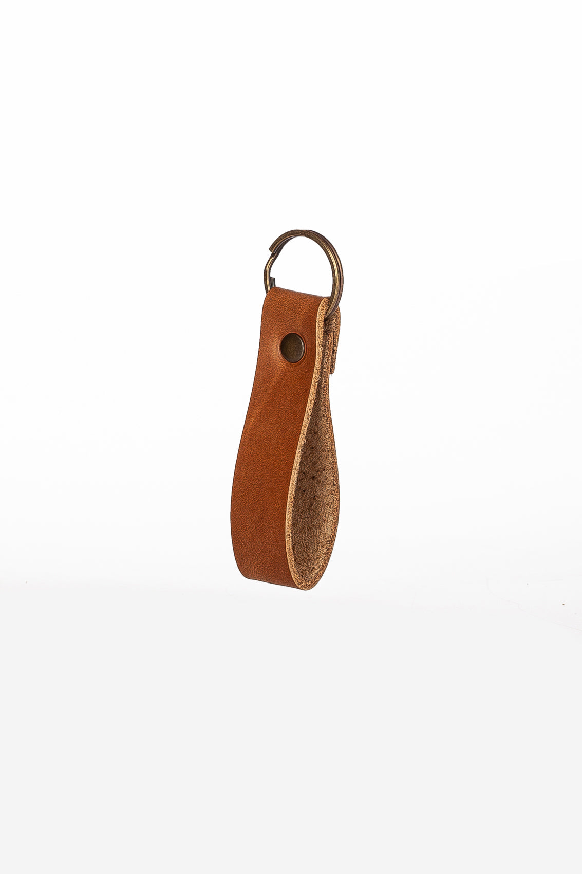 Genuine Leather Auto and House Keychain