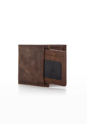 Babel Vintage Leather Unisex Card Holder Wallet