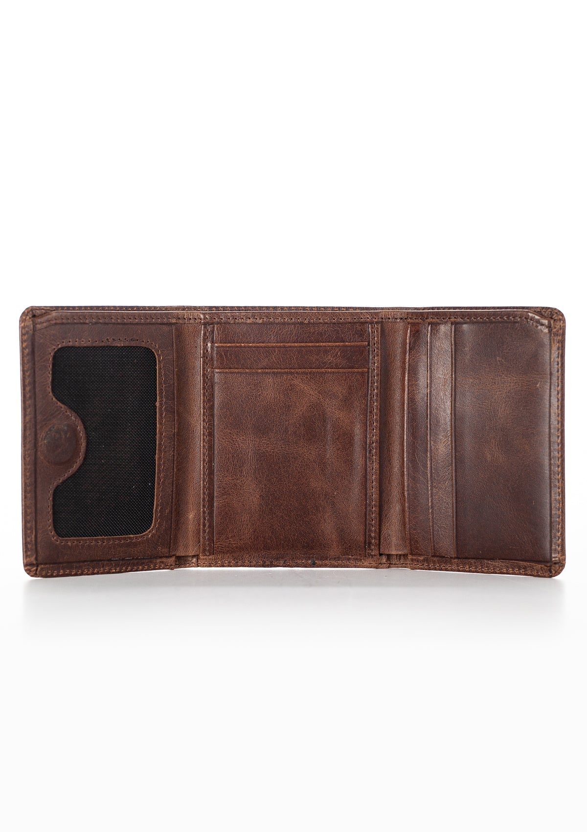 Gomez Vintage Leather Unisex Card Holder Wallet with Magnet Closure
