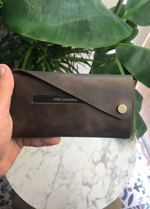 Niki Leather Moon XL Vintage Leather Unisex Wallet