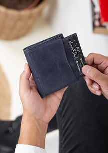 Pedro Vintage Leather Unisex Wallet Card Holder