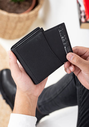 Pedro Vintage Leather Unisex Wallet Card Holder