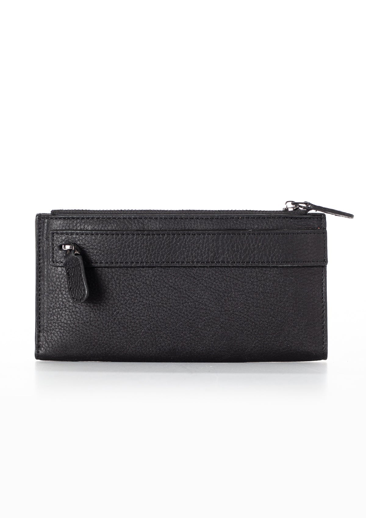 Niki Leather Rossi Vintage Leather Zippered Unisex Card Holder Wallet